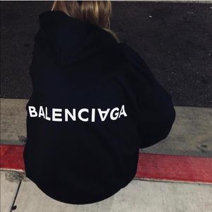 Balencie oversized hoodie